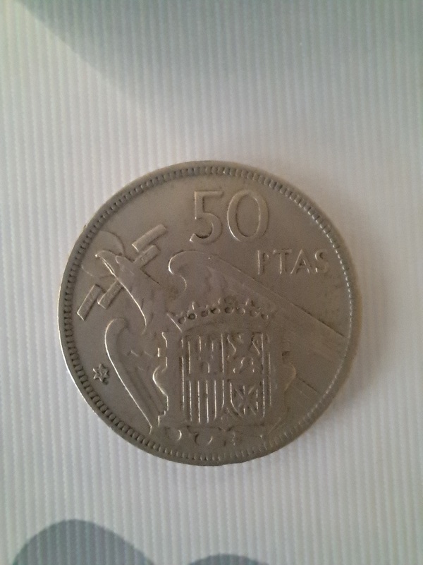 Moneda 50 pesetas 1957 ☆58