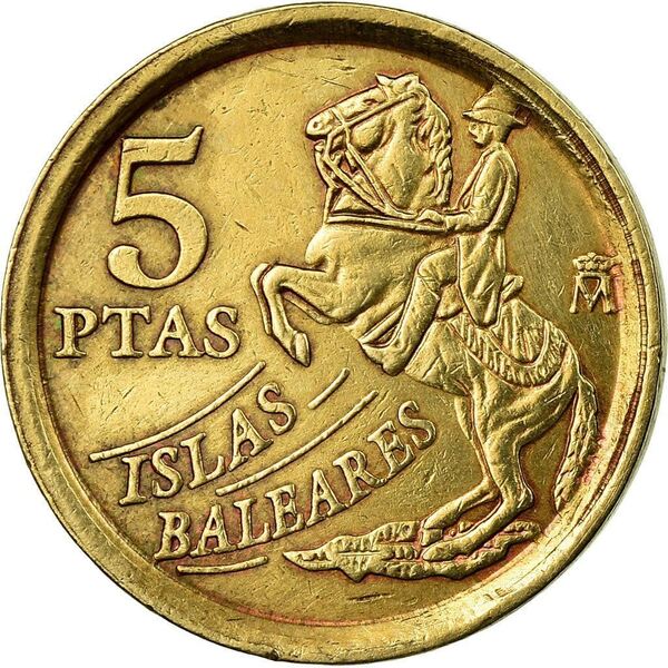 5 pesetas de 1997