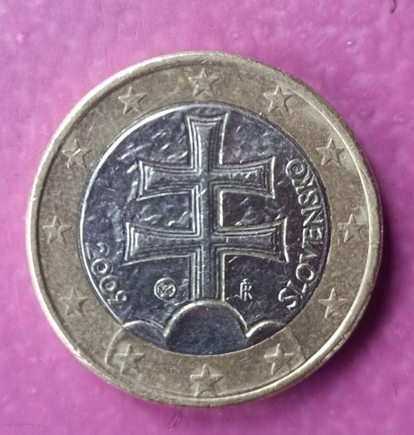 1€ Eslovaquia 2009