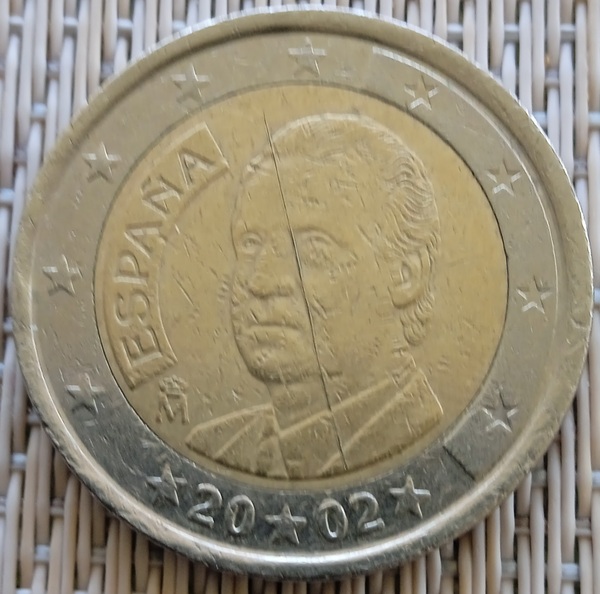 Monedas 2€ España Juan Carlos I 2002