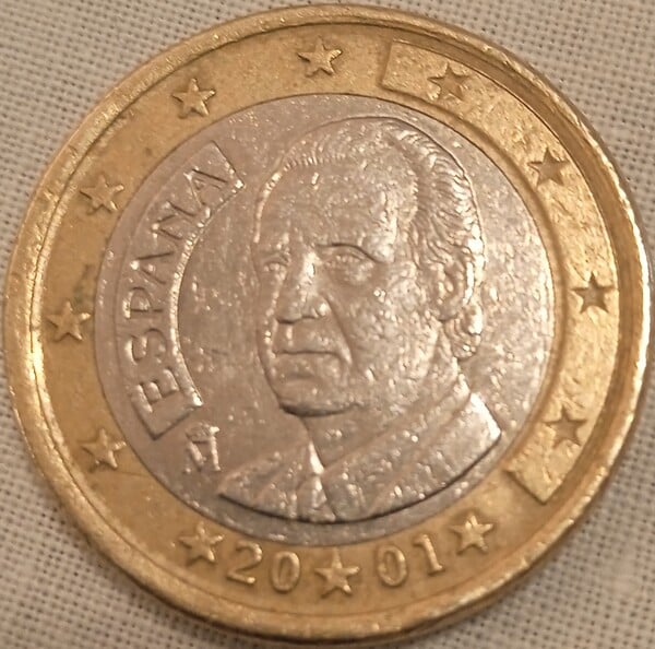 Monedas 1€ España 2001