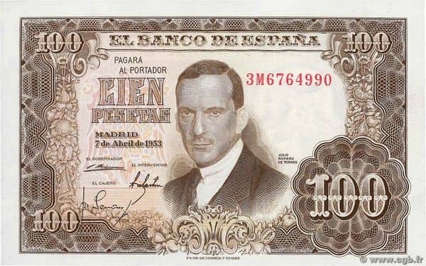 100 pesetas (Julio Romero de Torres)