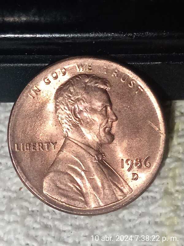 Cent Lincoln 1986