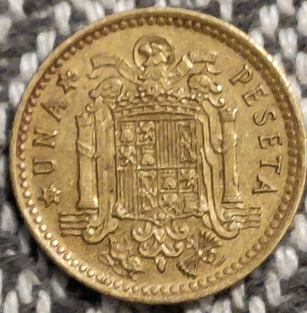 1 peseta de 1966 (*74) Francisco Franco