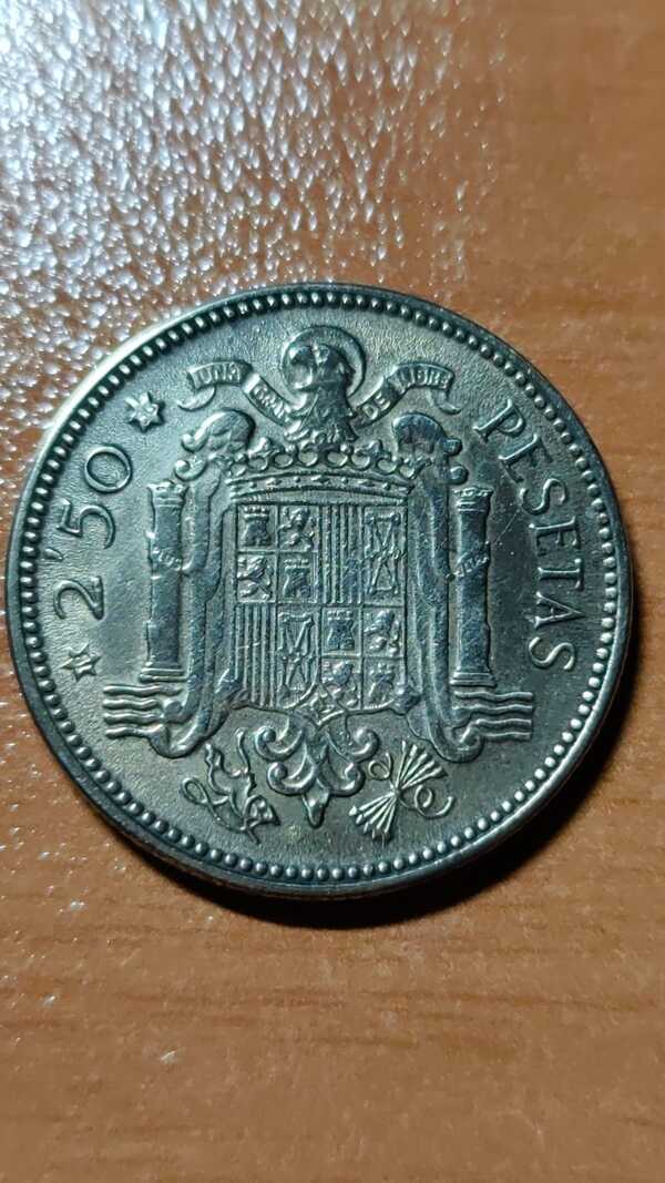 2,5 pesetas de 1953*56