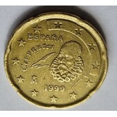 20 céntimos de euro España 1999