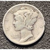 1 Dime 1943