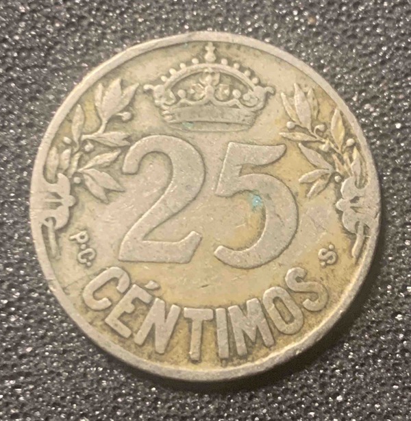 25 CENTIMOS 1925