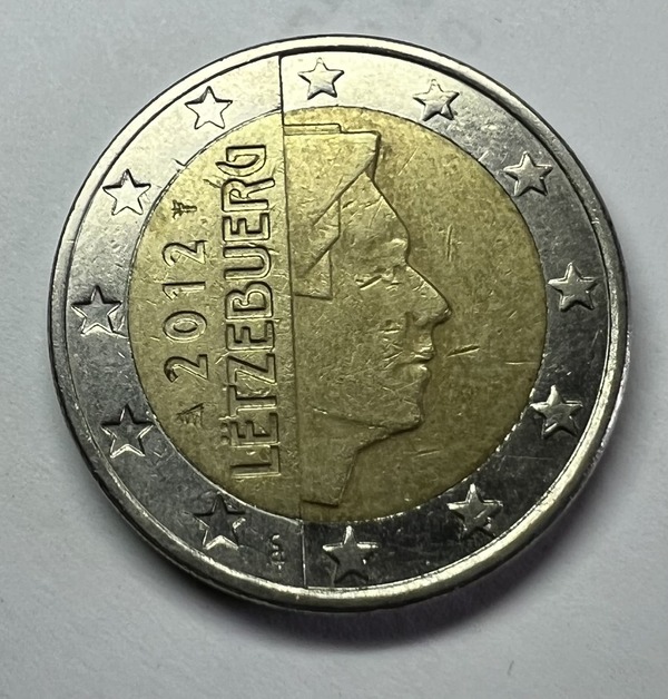 2€ Luxemburgo 2012