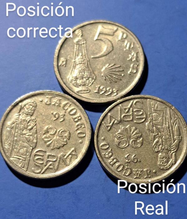 Vendo 4 monedas de 5 pesetas conmemorativas de varias regiones de España: Ver  descripción.