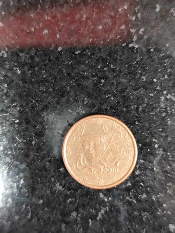 1 cent Francia 2000