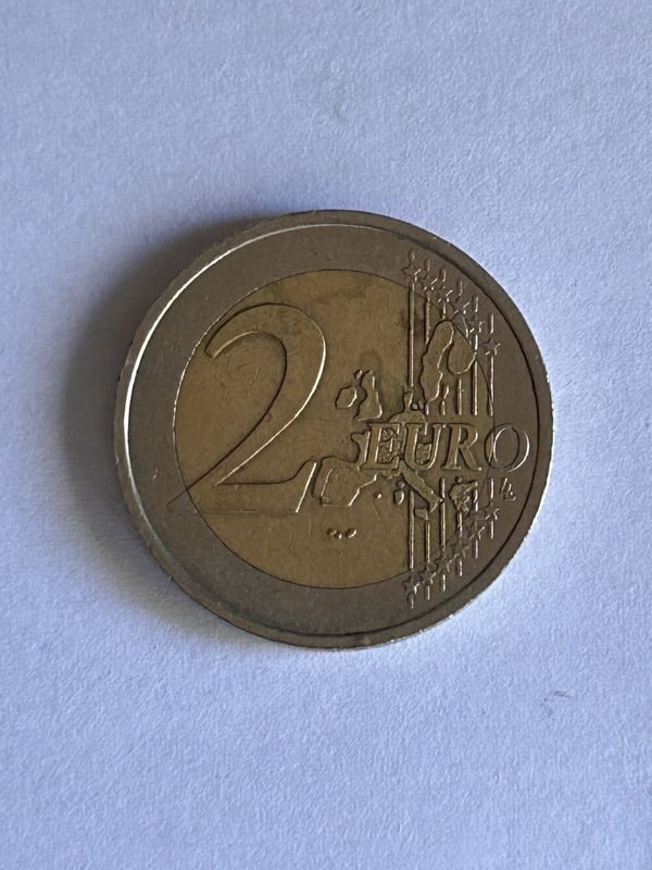 Moneda 2 euros Francia 2001