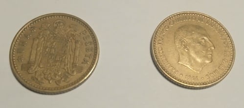 1 PESETA FRANCISCO FRANCO 1966