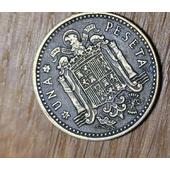 Moneda 1 peseta Franco 1966   *67