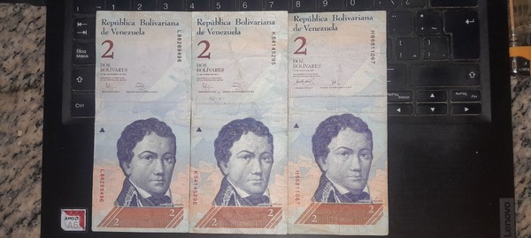 2 bolivares 2007/2012