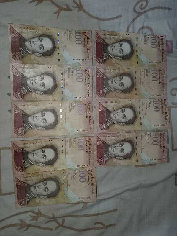 bolivares 100
