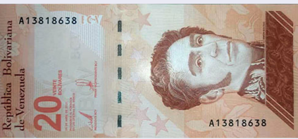billete 20