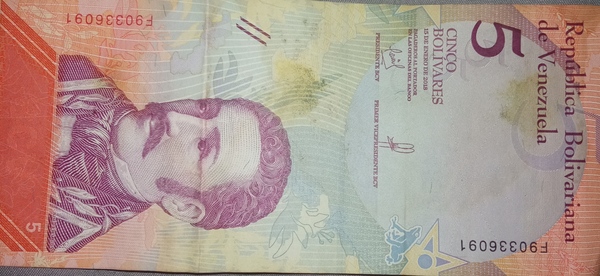 Billete venezolano