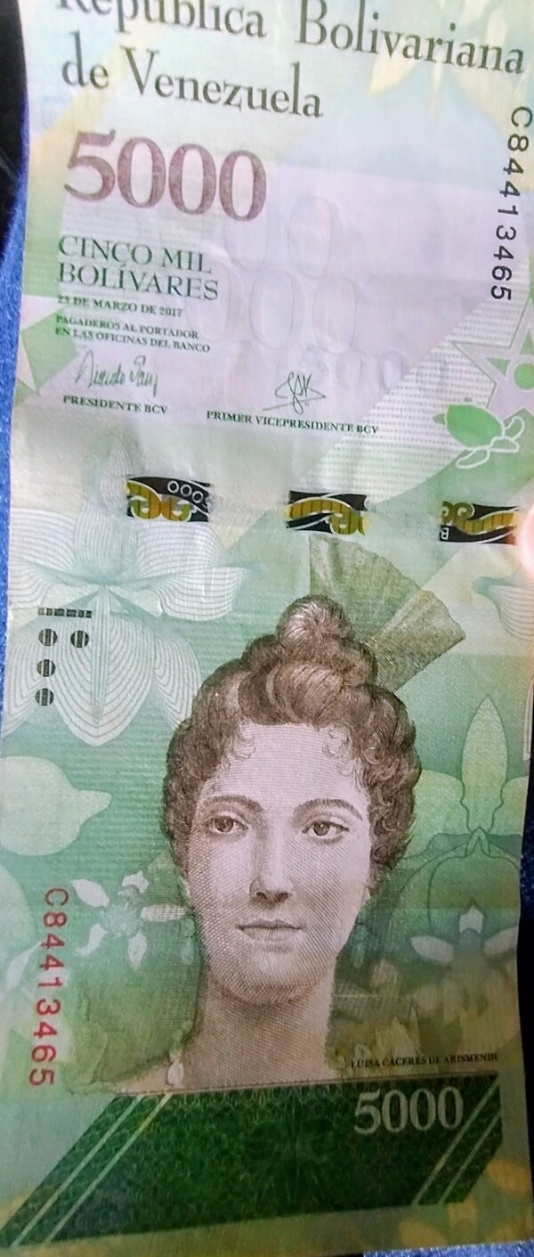 Billete 5000