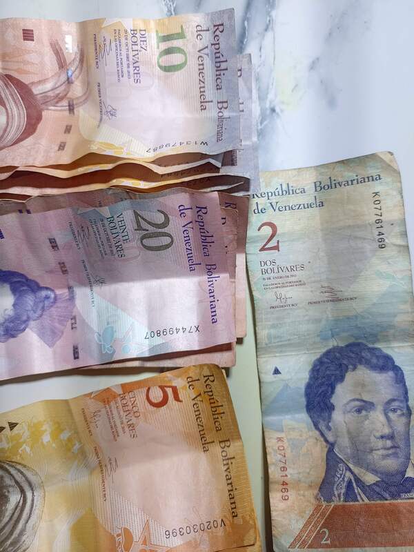Billetes venezolanos
