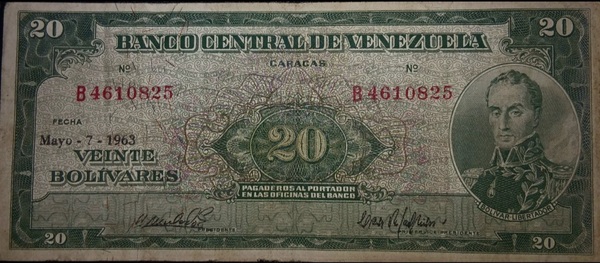 20 Bolivares