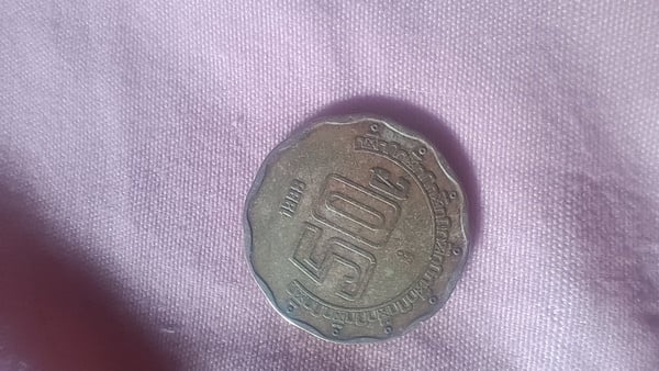 50 centavos error de troquelado