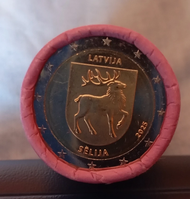 Letonia  2 euro (Sēlija)
