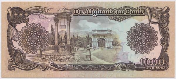 1000 Afghanis
