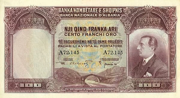 100 Franka Ari