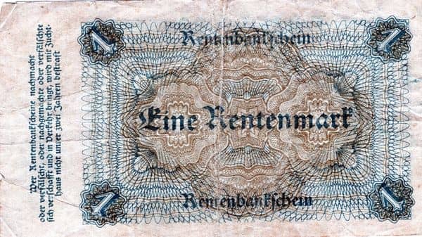 1 Rentenmark Rentenbank