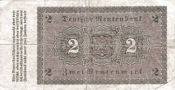 2 Rentenmark Rentenbank