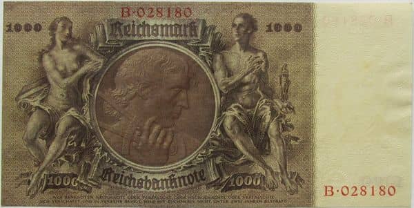 1000 Reichsmark Reichsbanknote