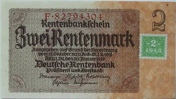 2 Deutsche Mark