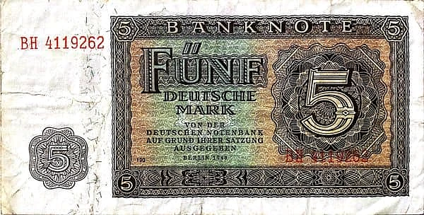 5 Deutsche Mark