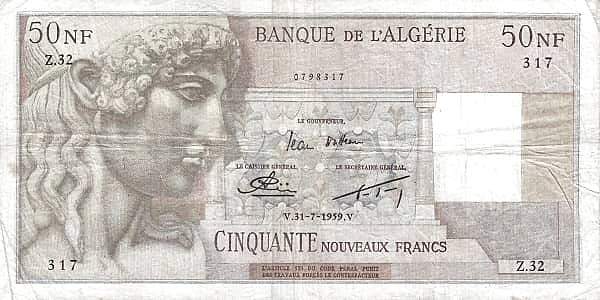 50 Nouveaux Francs