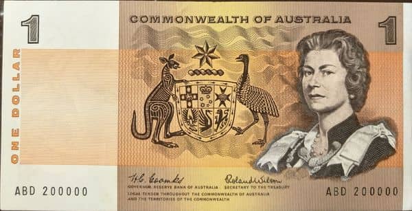1 Dollar Commonwealth of Australia