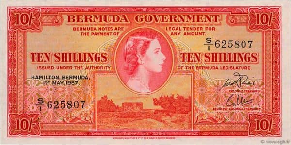 10 Shillings Elizabeth II