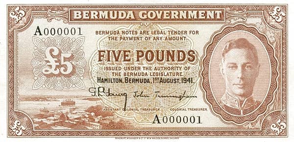 5 Pounds George VI