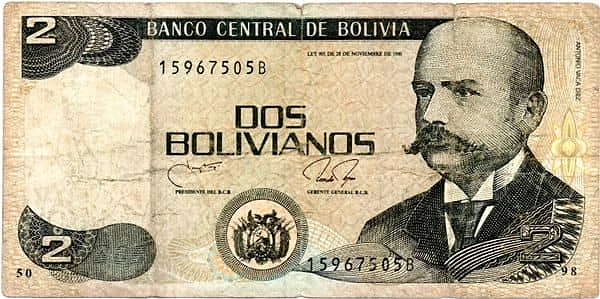 2 Boliviens