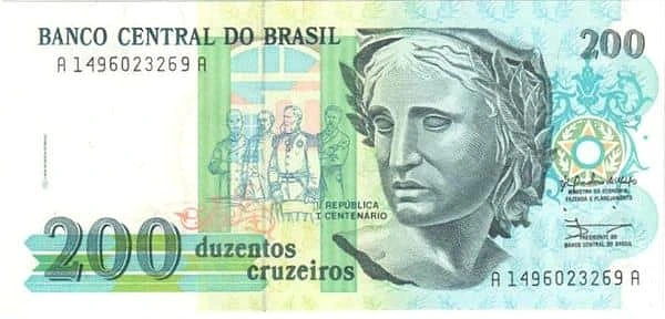 200 cruzeiros