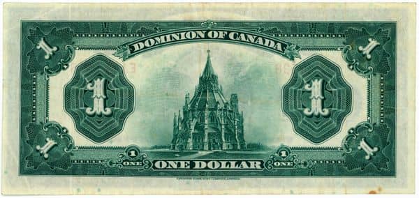 1 Dollar Dominion of Canada