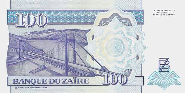 100 Nouveaux Zaïres