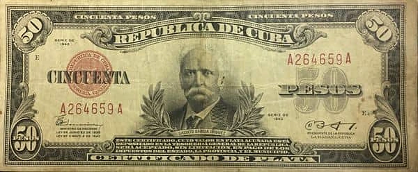 50 Pesos (Certificado de plata)