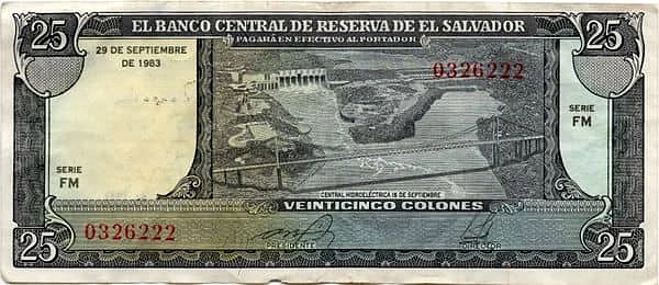25 Colones