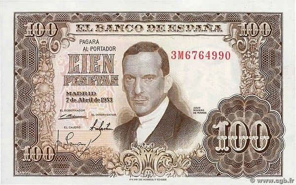 100 Pesetas (Julio Romero de Torres)