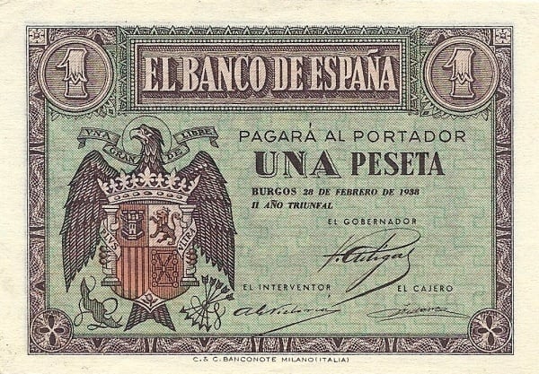 1 Peseta