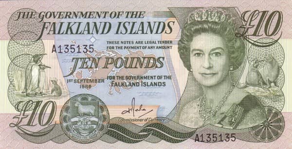 10 Pounds Elizabeth II