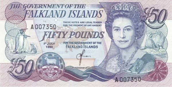 50 Pounds Elizabeth II