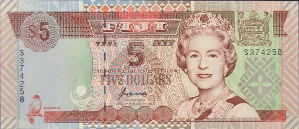 5 Dollars Elizabeth II