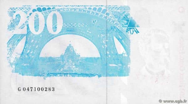 200 Francs Eiffel